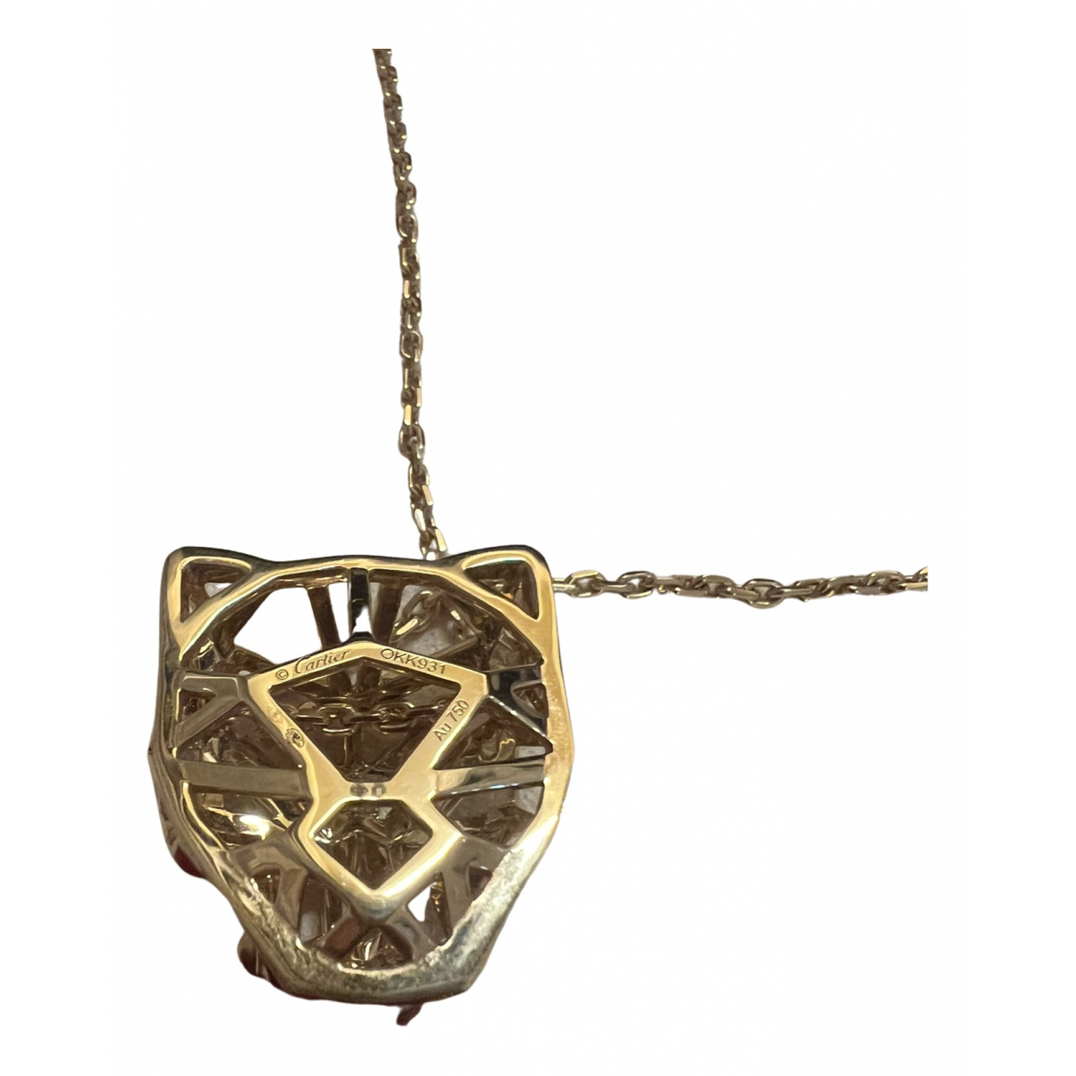 yellow gold necklace Cartier Gold 